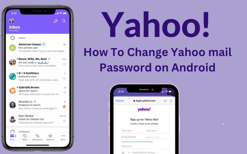 Change Yahoo Mail Password On Android With Easy Ways